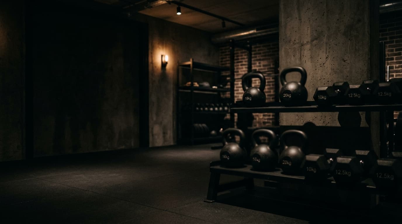 Gym equipment background